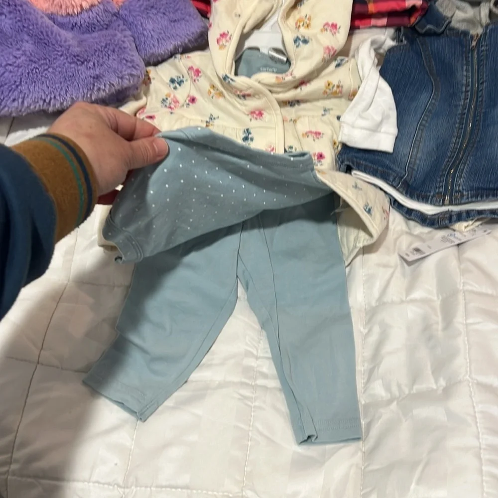 Colorful 12 month bundle Baby Clothing Set